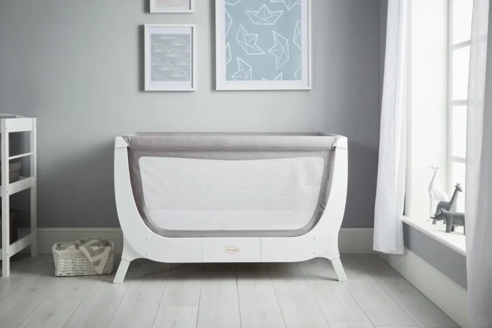 BEABA x Shnuggle Air Full Size Crib Conversion Kit - Dove Grey
