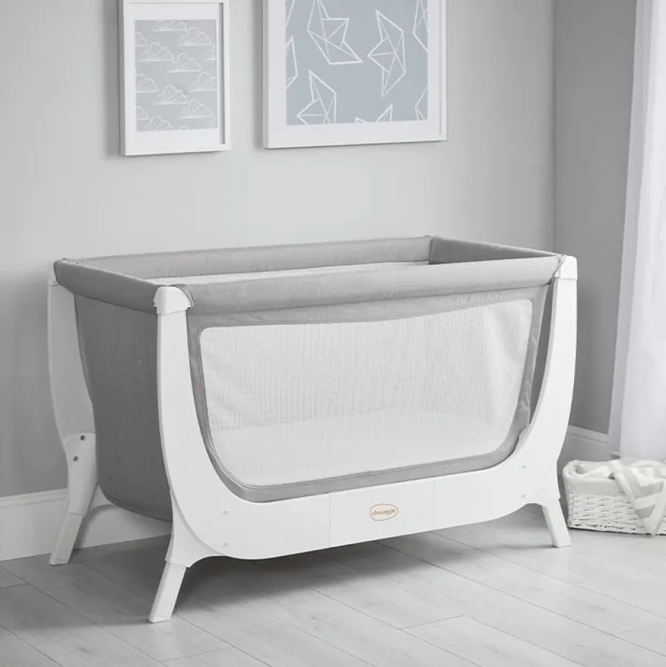 BEABA x Shnuggle Air Full Size Crib Conversion Kit - Dove Grey