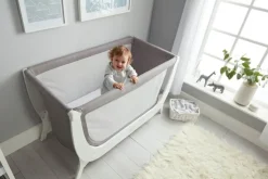 BEABA x Shnuggle Air Full Size Crib Conversion Kit - Dove Grey