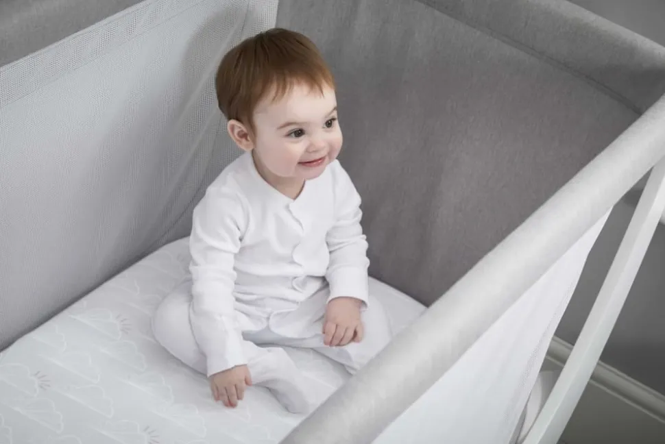 BEABA x Shnuggle Full Size Crib Fitted Sheets - Cloud