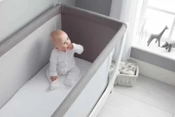 BEABA x Shnuggle Full Size Crib Airflow Mattress - White