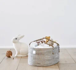 BEBE BASK LILY Diaper Caddy - Dove
