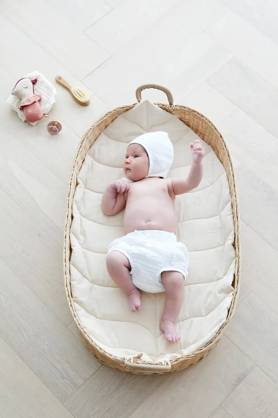 BEBE BASK LUNA Baby Changing Basket Set