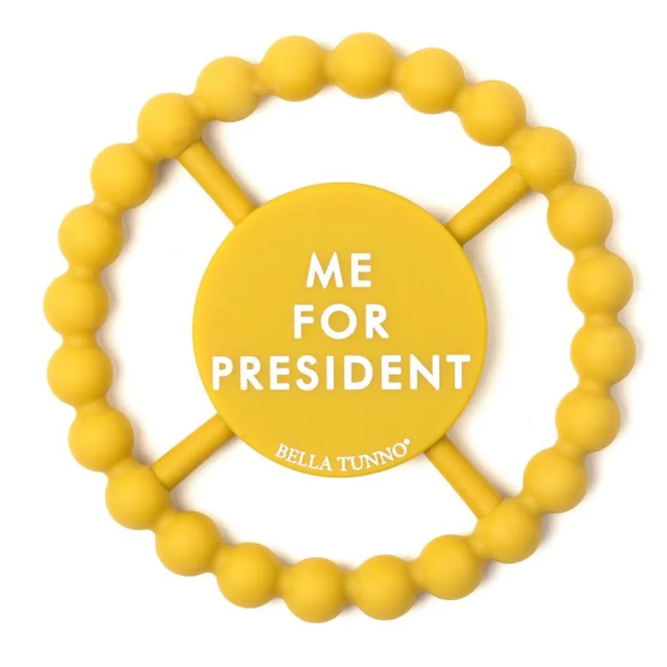 Bella Tunno Me For President Happy Teether