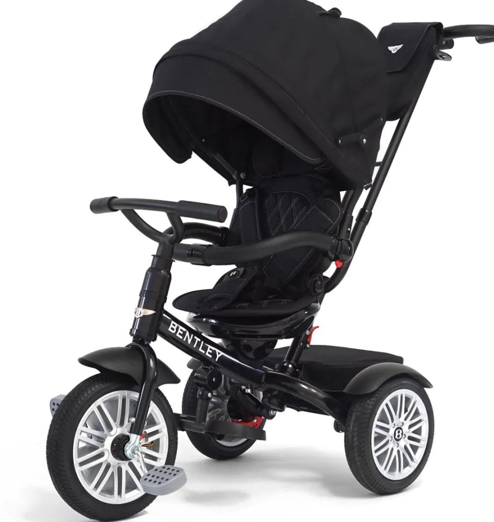 Bentley 6-in-1 Baby Stroller / Kids Trike - Onyx Black