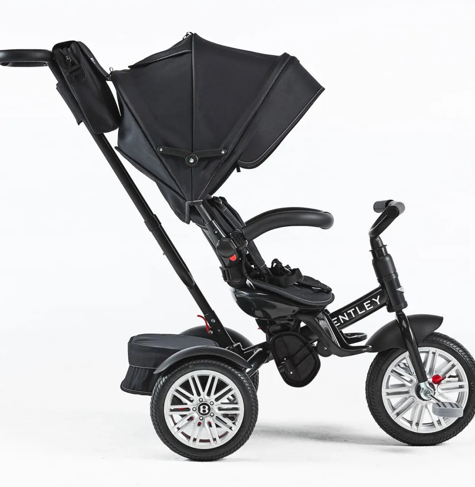 Bentley 6-in-1 Baby Stroller / Kids Trike - Onyx Black