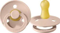 BIBS Original Colour Pacifier, 2 Pack - Blush - Size 2 (6-18 m)