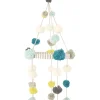 Blabla Kids Pom Pom Mobile - Blue/Green
