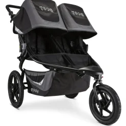 BOB OPEN BOX Revolution Flex 3.0 Duallie Double Jogging Stroller - Graphite Black