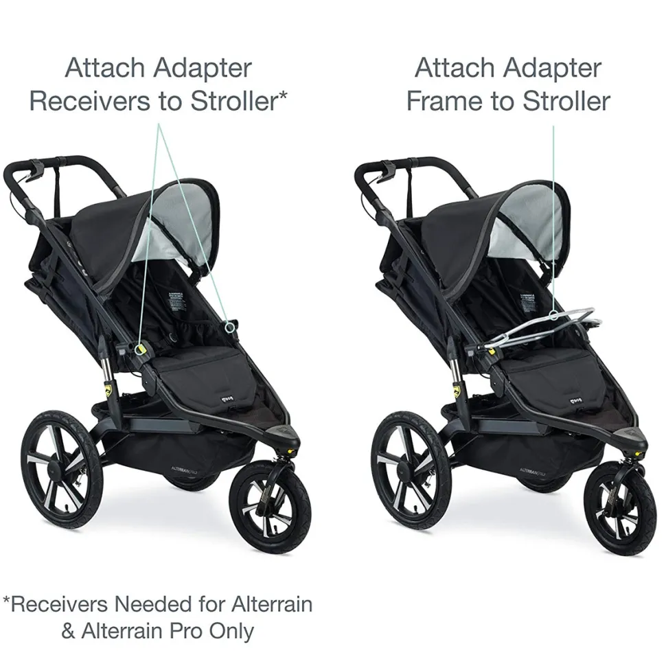 BOB Single Jogging Stroller Adapter for Peg Perego Infant Car Seats