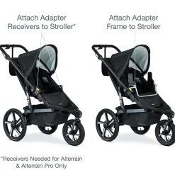 BOB Single Jogging Stroller Adapter for Graco Infant Car Seats