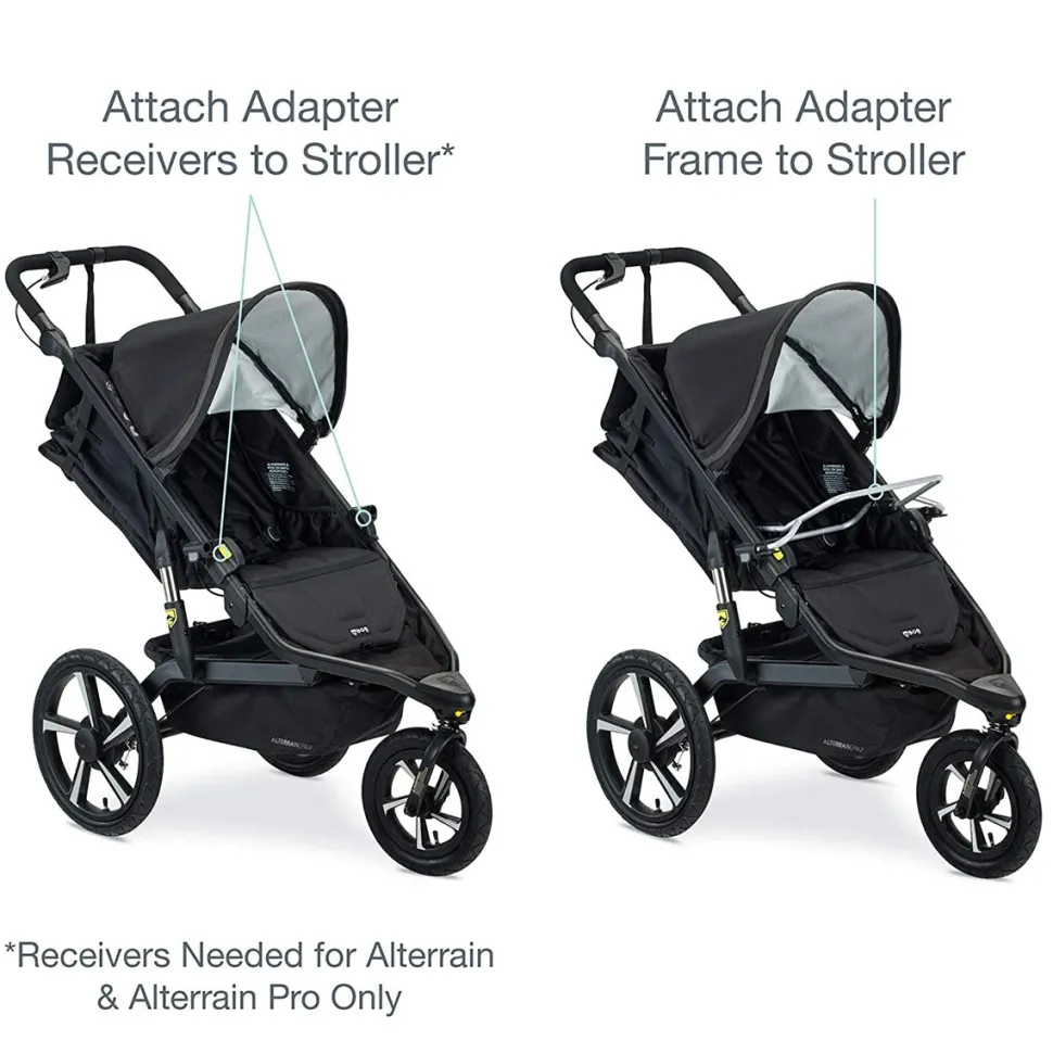 BOB Single Jogging Stroller Adapter for Chicco Infant Car Seats