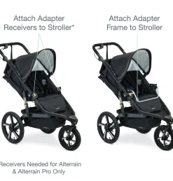 BOB Single Stroller Infant Car Seat Adapter for Britax