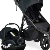 BOB Wayfinder + Champ ClickTight Travel System - Nightfall