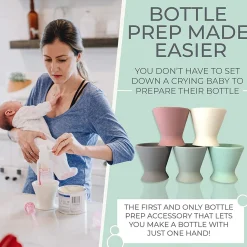 Bokee The Bokee Baby Bottle Holder - Desert Mauve