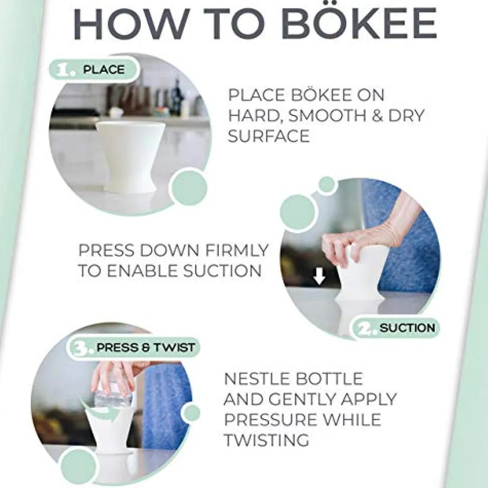 Bokee The Bokee Baby Bottle Holder - Desert Mauve