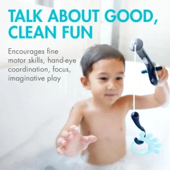 Boon CAST Fishing Pole Bath Toy - Navy