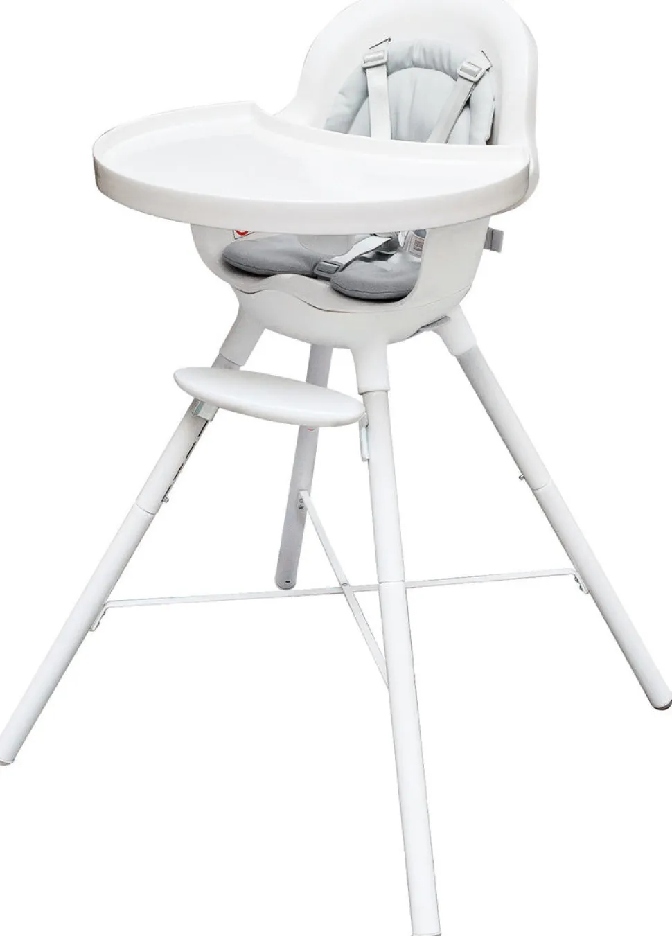 Boon GRUB Dishwasher-Safe Adjustable Baby High Chair - White