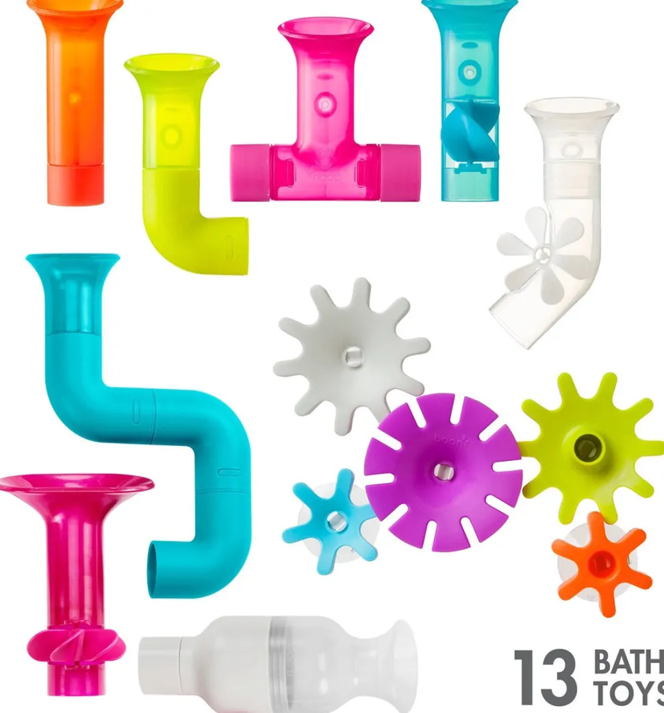 Boon PIPES + TUBES + COGS Bath Toy Bundle