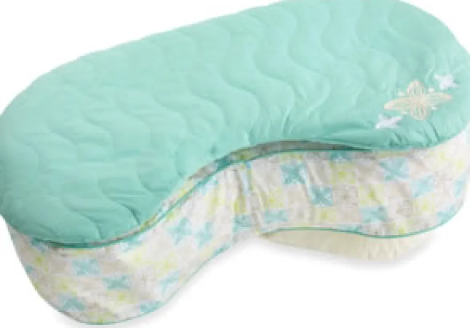 Born Free Bliss Feeding Pillow Deluxe Slip Cover - Sketchy Leaf