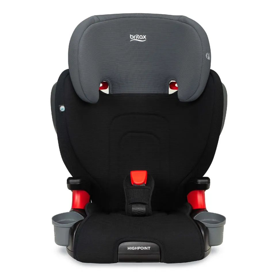 Britax Highpoint 2-Stage Belt Positioning Booster Car Seat - Black Ombre