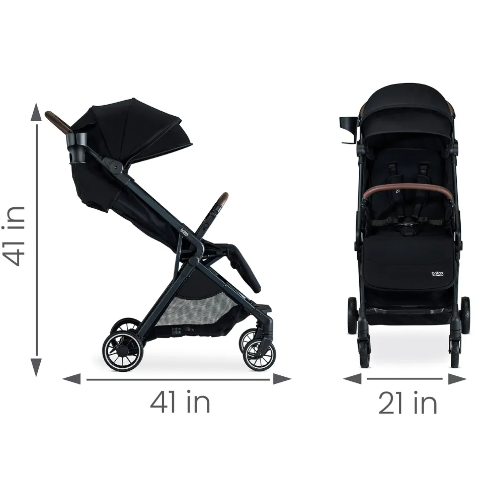 Britax Juniper Compact Stroller - Raven Black