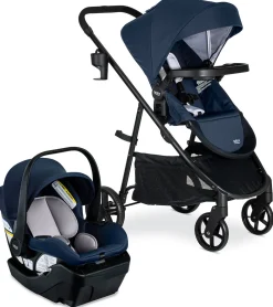 Britax Willow Brook Travel System - Navy Glacier