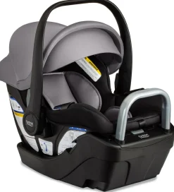 Britax Willow S Infant Car Seat with Alpine Anti-Rebound Base - Graphite Onyx