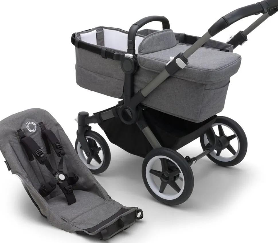Bugaboo Donkey 5 Base - Graphite / Grey Melange