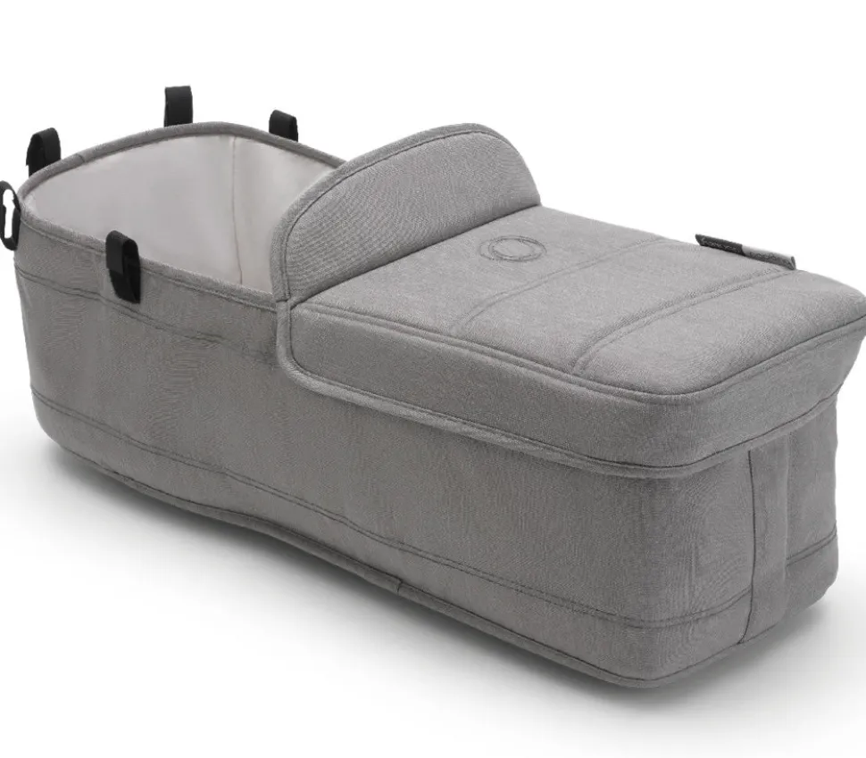 Bugaboo Donkey 2 Bassinet Fabric Complete - Mineral Light Grey