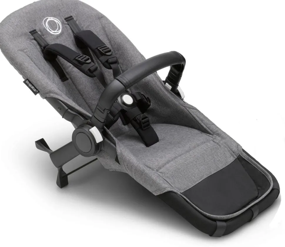 Bugaboo Donkey 5 Duo Extension Set - Grey Melange