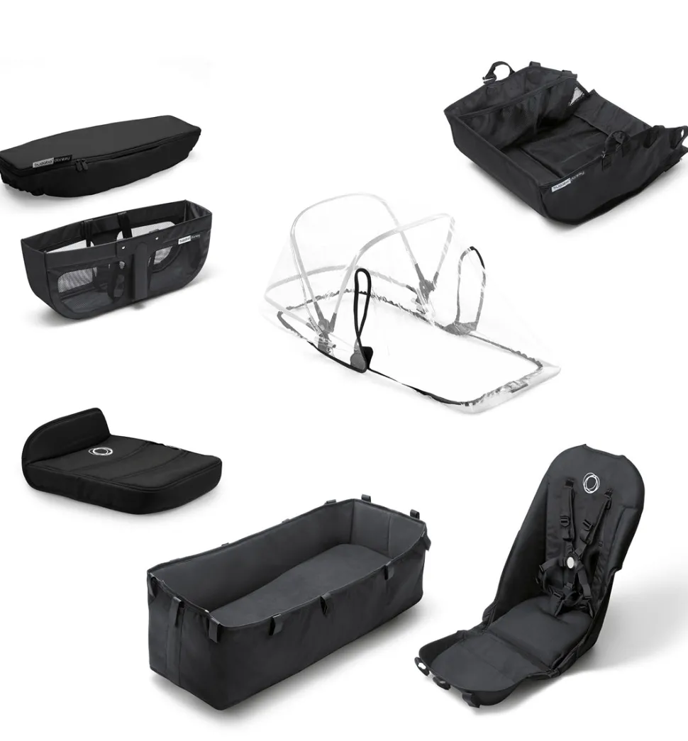 Bugaboo Donkey 2 Style Set - Black