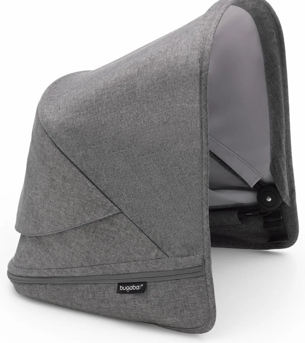 Bugaboo Donkey 5 Sun Canopy - Grey Melange