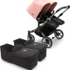 Bugaboo Donkey 5 Twin Complete Stroller Bundle - Graphite / Midnight Black / Morning Pink