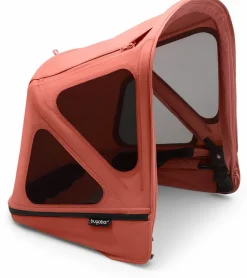 Bugaboo Donkey Breezy Sun Canopy - Sunrise Red