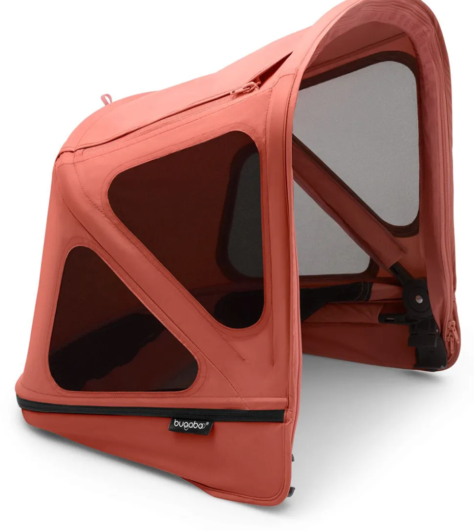 Bugaboo Donkey Breezy Sun Canopy - Sunrise Red