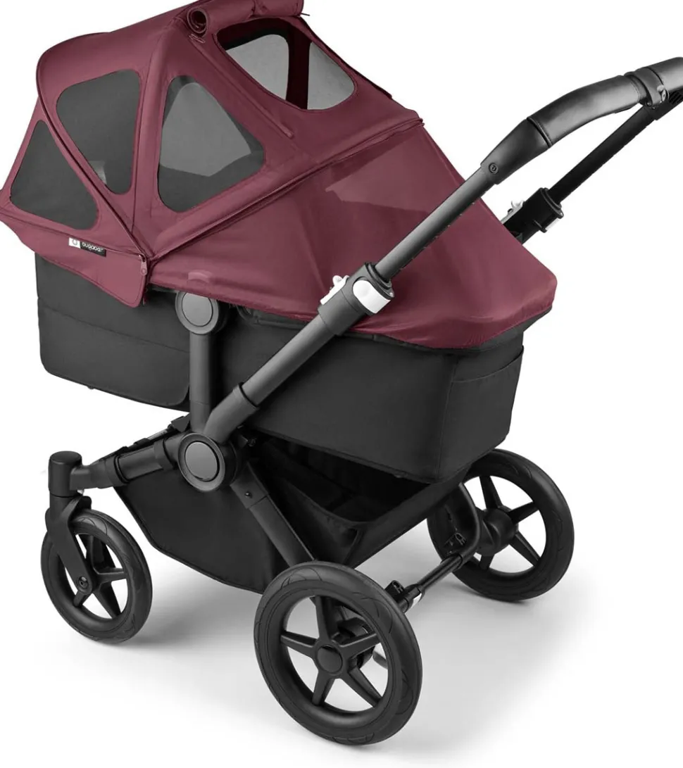 Bugaboo Donkey Breezy Sun Canopy - Dark Cherry