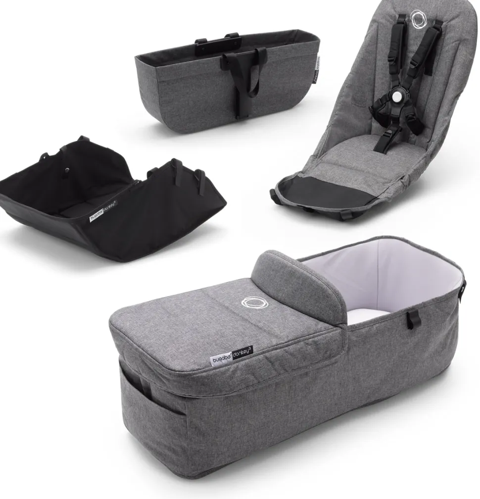 Bugaboo Donkey3 Style Set - Grey Melange