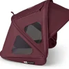Bugaboo Dragonfly Breezy Sun Canopy - Dark Cherry
