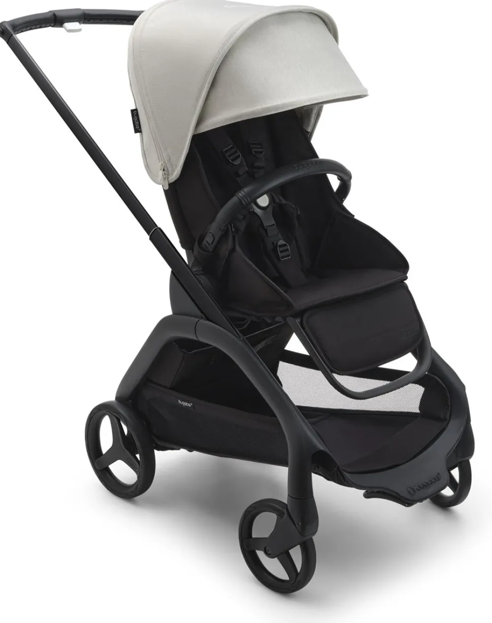 Bugaboo Dragonfly Complete Lightweight Compact Stroller - Black / Midnight Black / Misty White (Albee Exclusive)
