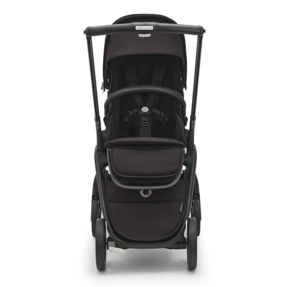 Bugaboo Dragonfly Complete Lightweight Compact Stroller - Black / Midnight Black / Misty White (Albee Exclusive)
