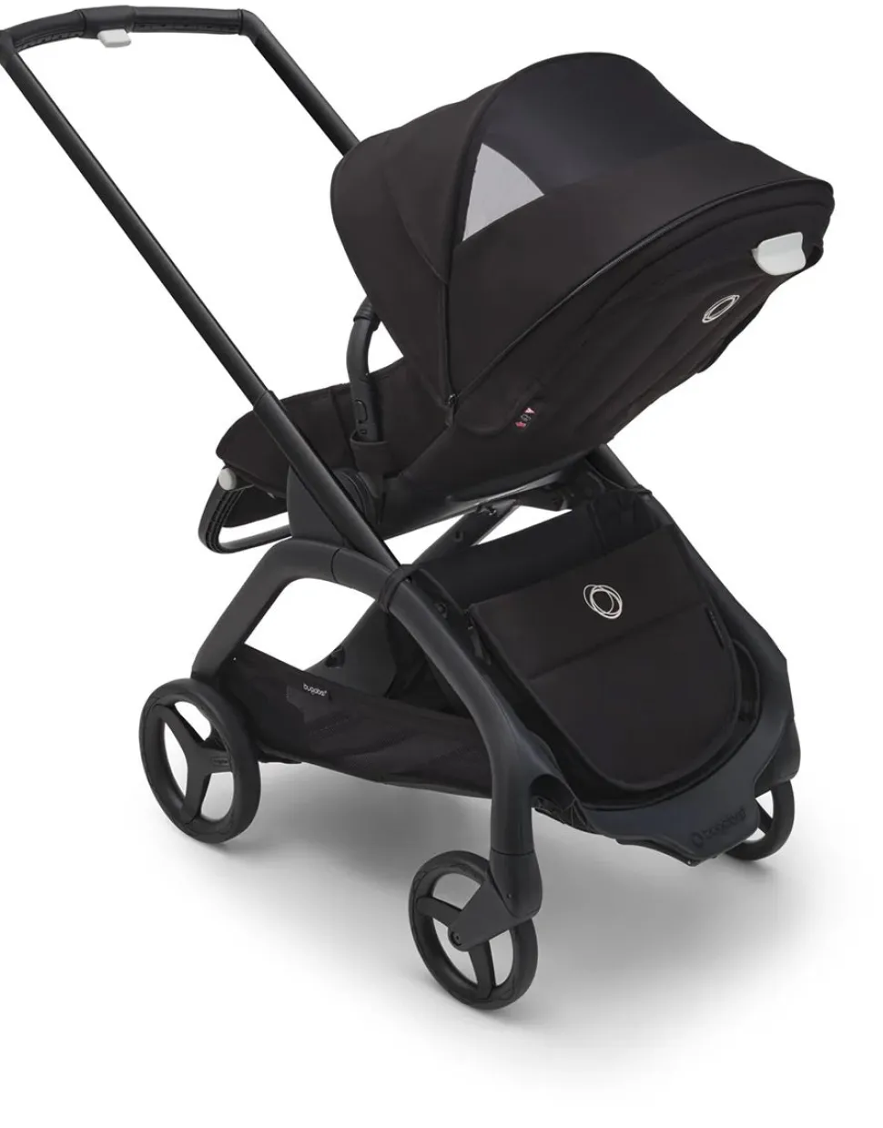 Bugaboo Dragonfly Complete Lightweight Compact Stroller - Black / Midnight Black / Misty White (Albee Exclusive)