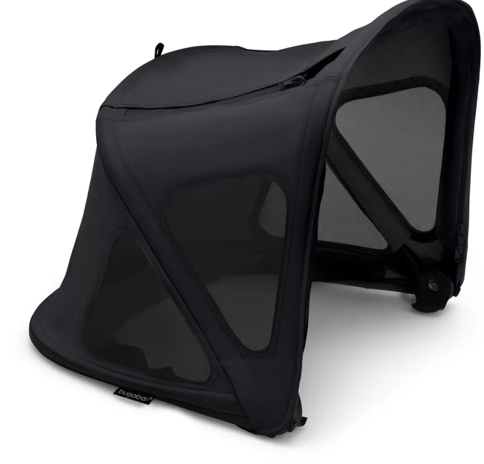Bugaboo Fox2 / Cameleon3 / Lynx Breezy Sun Canopy - Midnight Black
