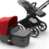 Bugaboo Fox2 Complete Stroller - Black/Grey Melange/Red