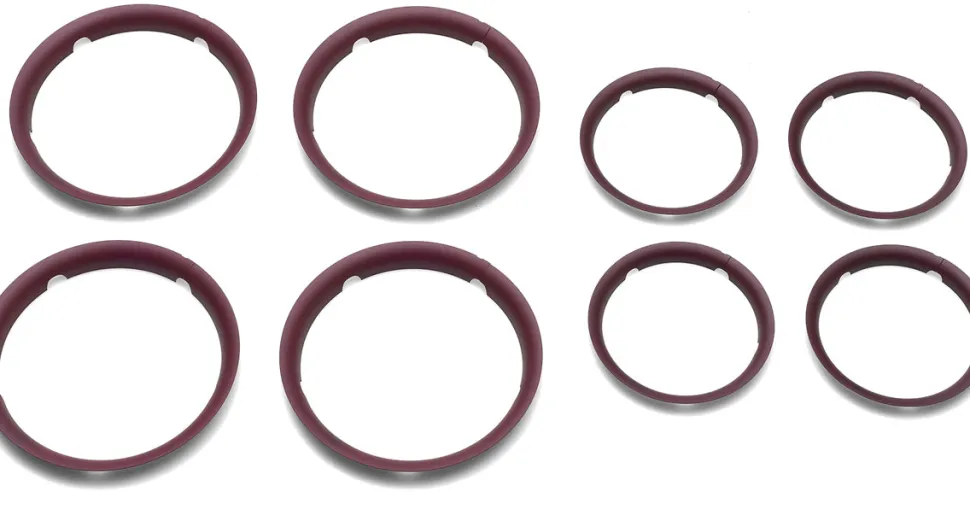 Bugaboo Fox Wheel Caps - Dark Red