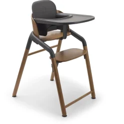 Bugaboo Giraffe Complete High Chair - Warm Wood / Grey
