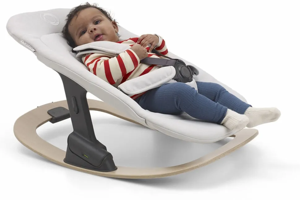 Bugaboo Giraffe Newborn Rocker Bundle - Polar White