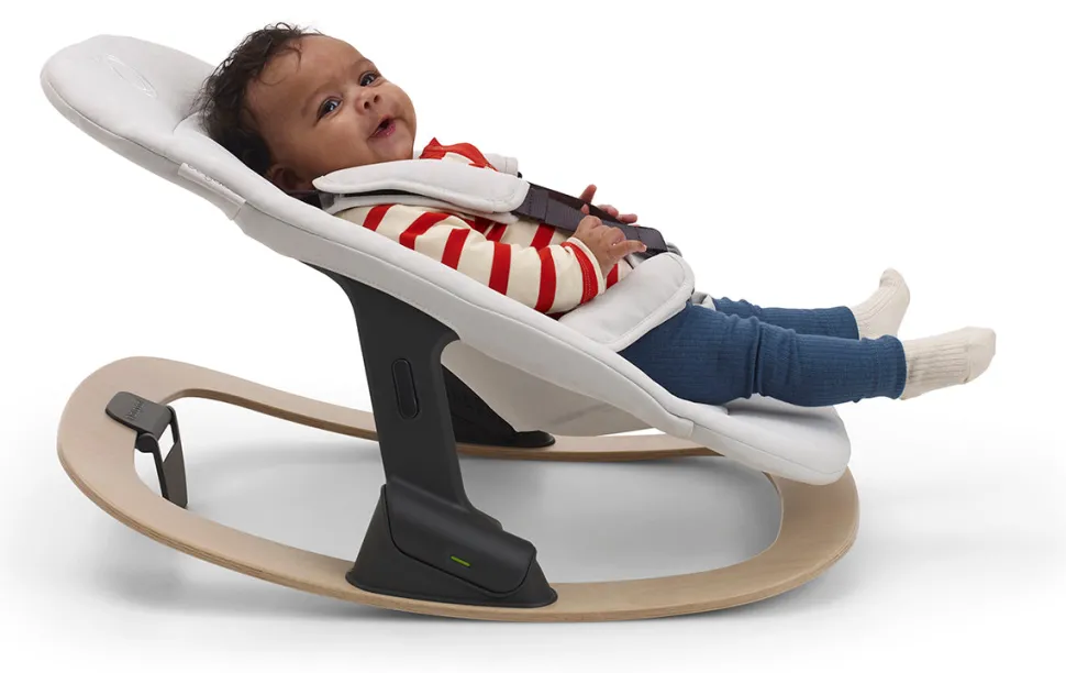 Bugaboo Giraffe Rocker Frame - Neutral Wood
