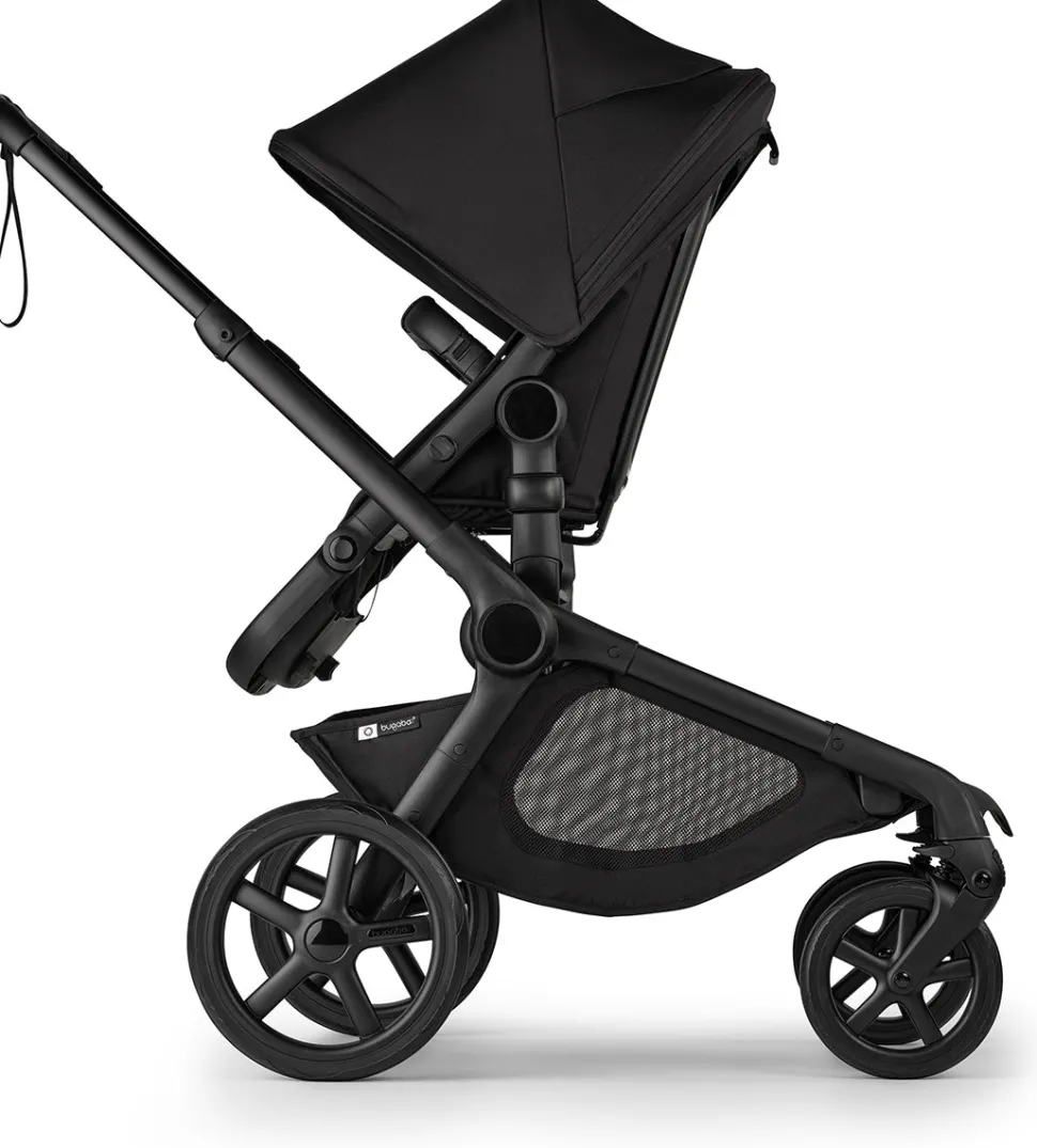 Bugaboo Kangaroo Complete Single-to-Double Stroller - Black / Midnight Black / Midnight Black