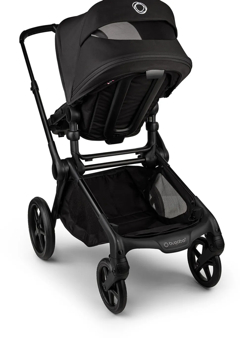 Bugaboo Kangaroo Complete Single-to-Double Stroller - Black / Midnight Black / Midnight Black